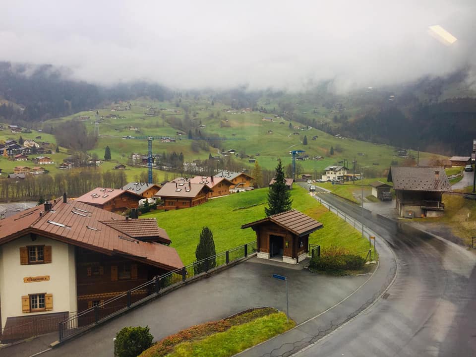 Towards Grindelwald in Switzerland