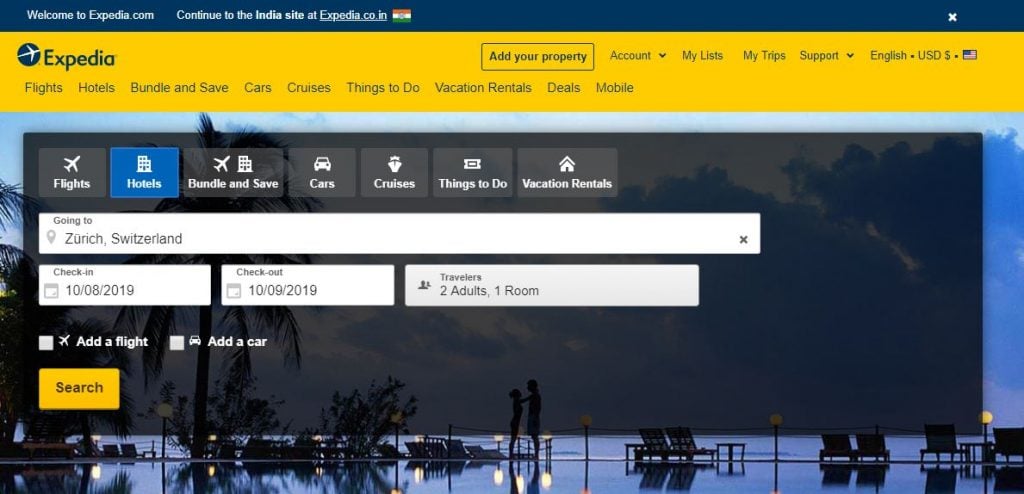 how to book cheap hotel from expedia