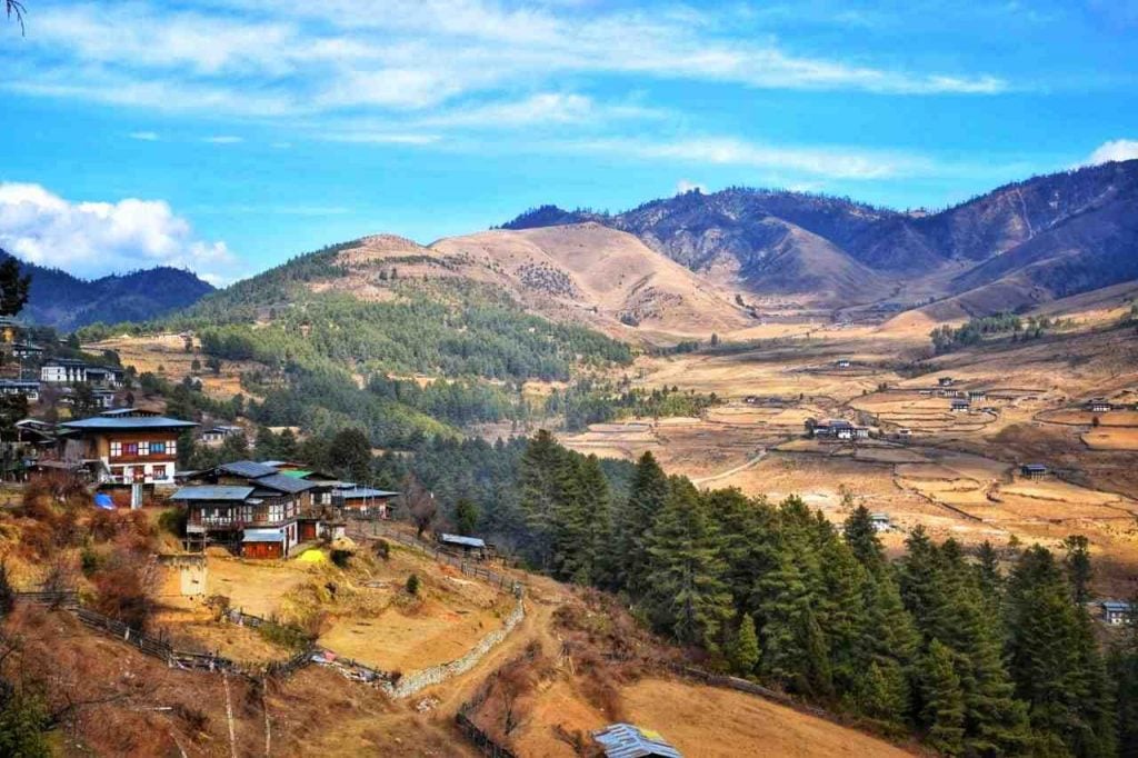 View From Gangteng Monastery
