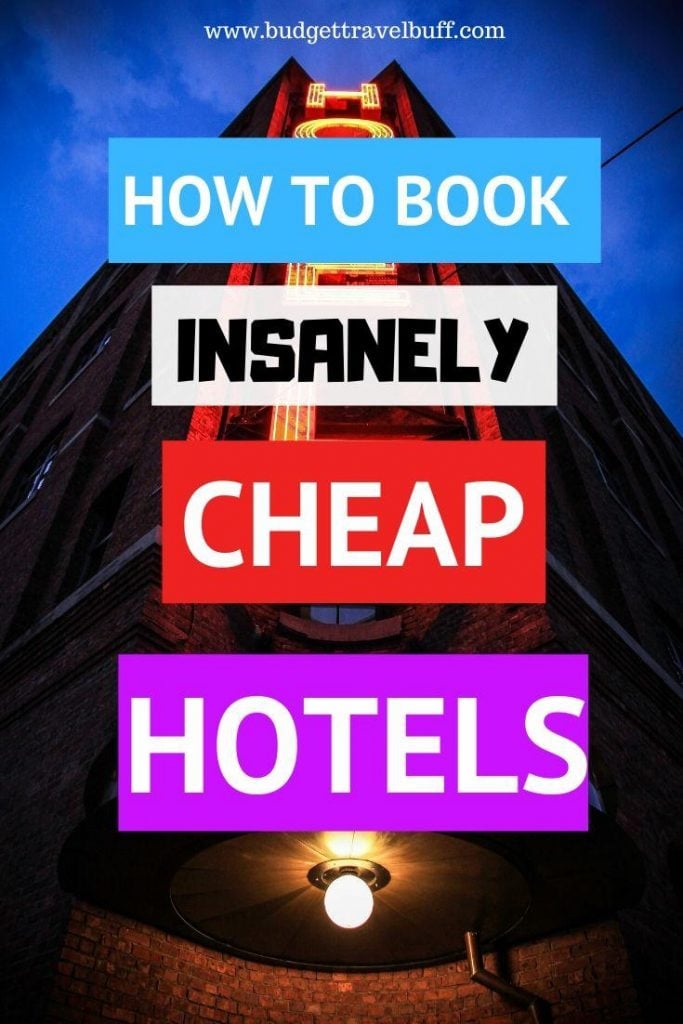 How to book cheap hotels