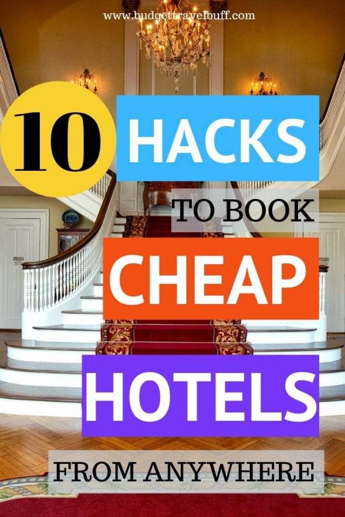 how to book cheap hotels