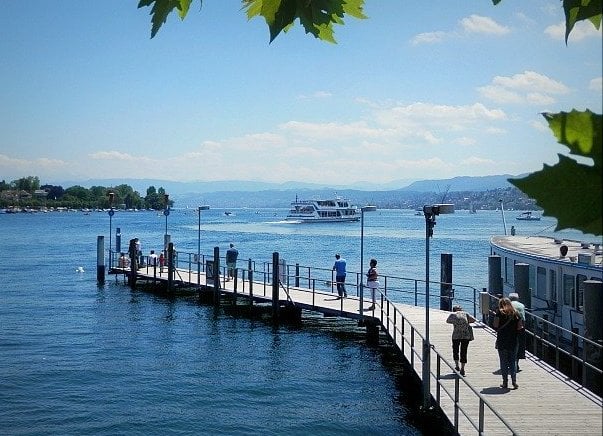 Boat Ride in Zurich Lake