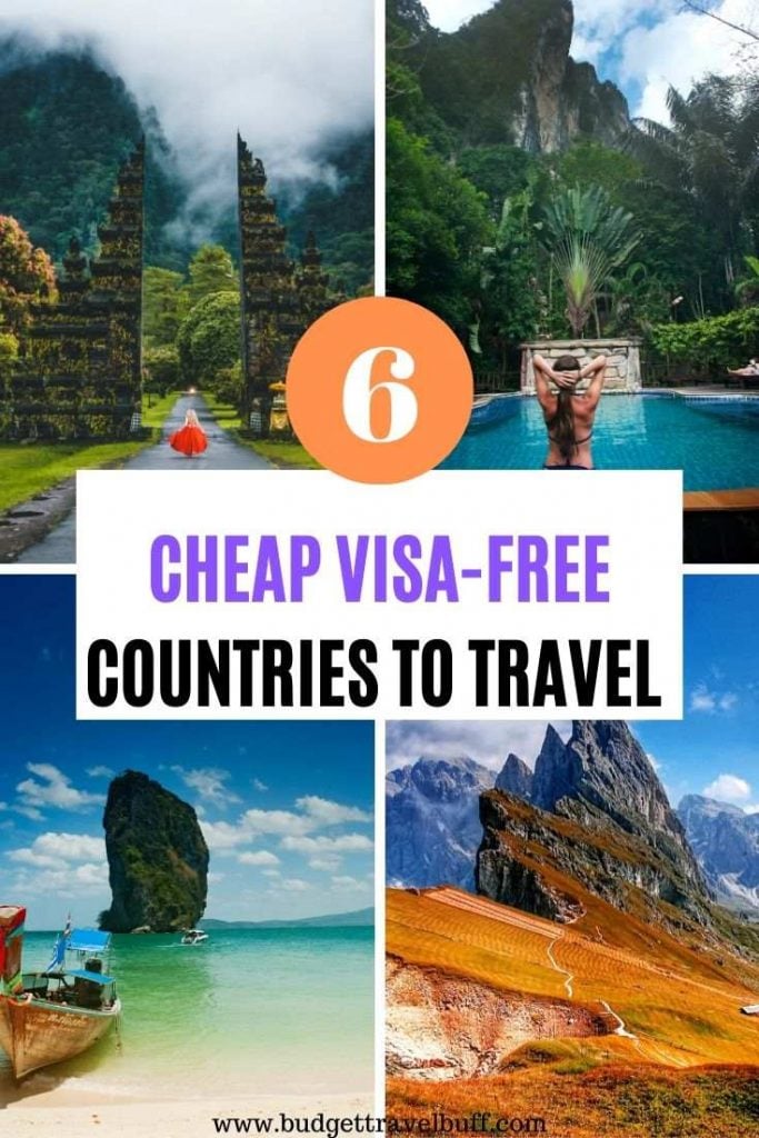 CHEAP COUNTRIES TO VISIT FROM INDIA