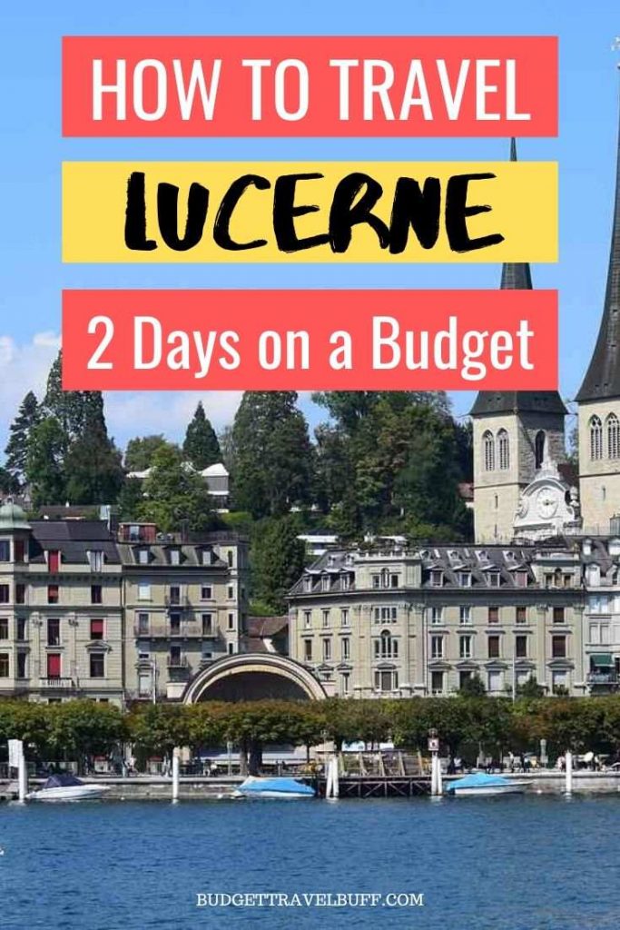 Lucerne on a budget