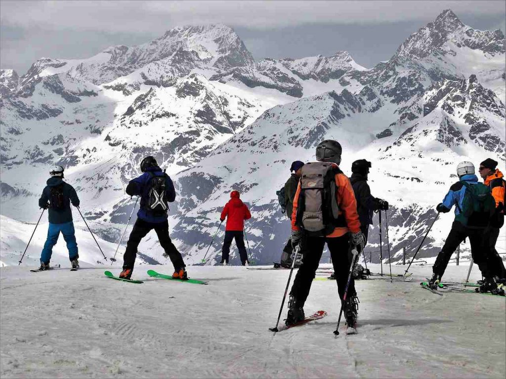 Zermatt Ski resort in Switzerland