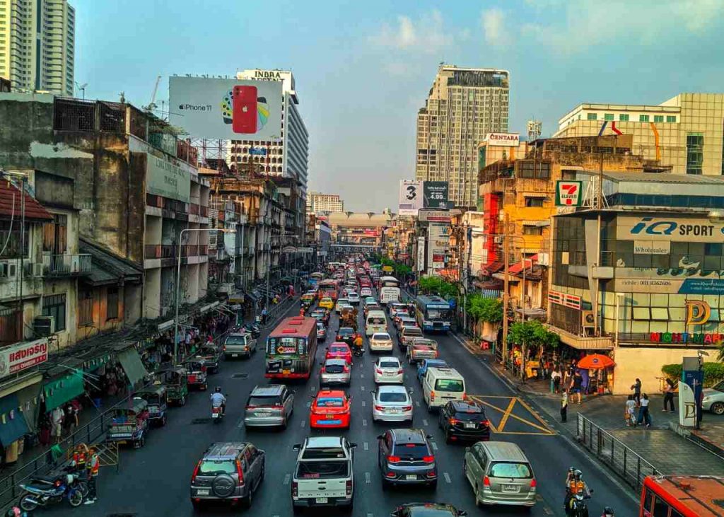Traffic in Bangkok