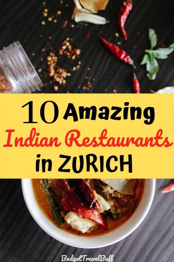 Best Indian Restaurants in Zurich Switzerland