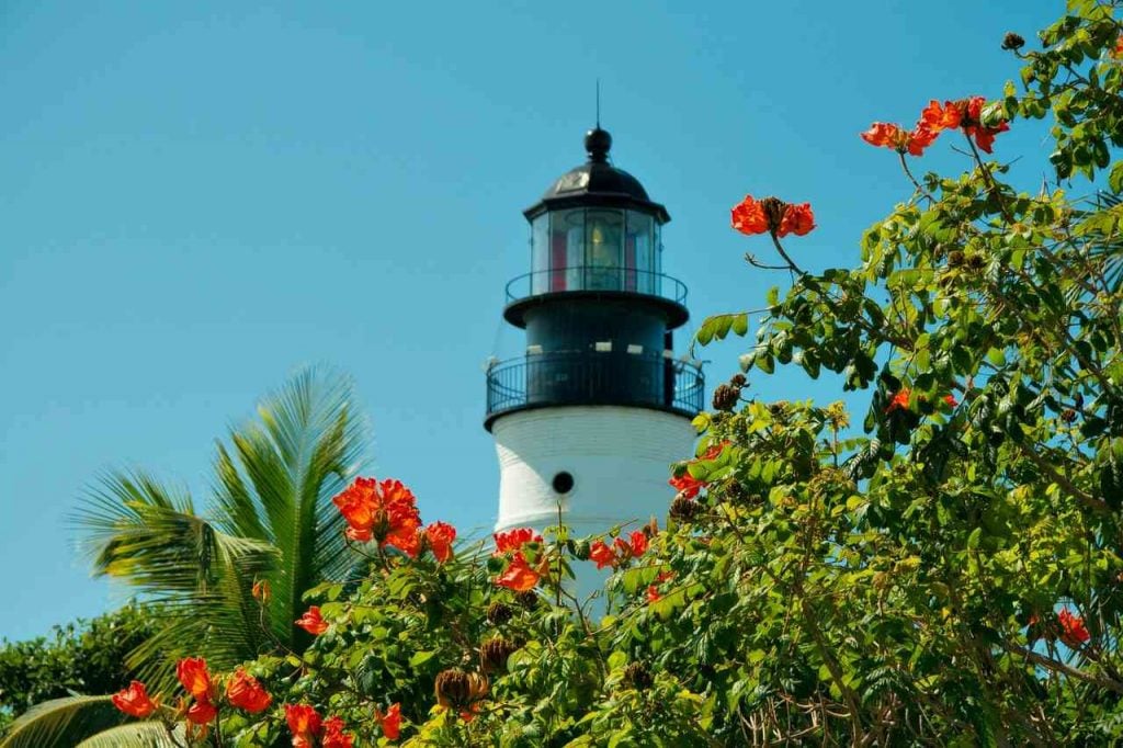 Lighthouse at Key West, Florida - best honeymoon destinations in usa