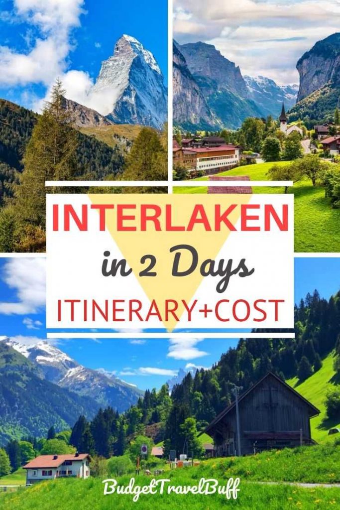Must-See Places in Interlaken with $165