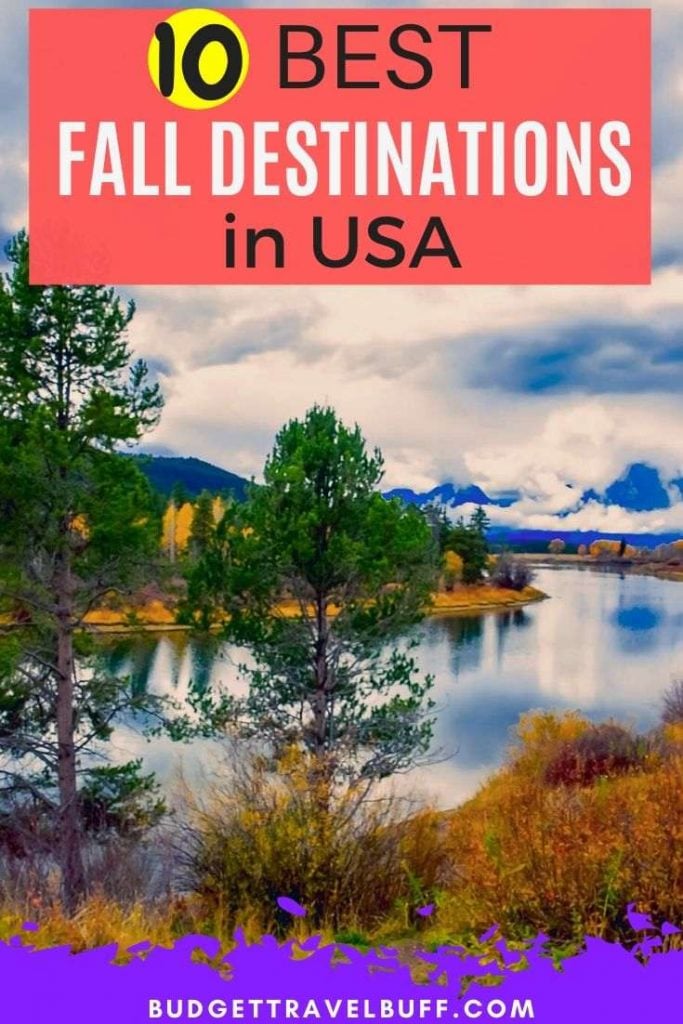 Best & Cheap Places to Visit in Fall in the USA in 2023