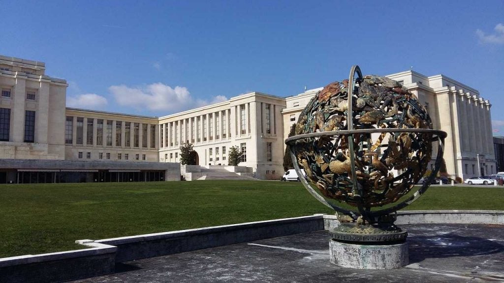 United Nation or Palace of Nations, Geneva