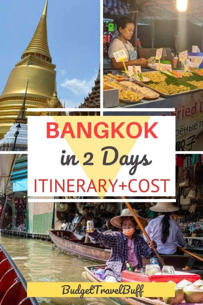 Bangkok itinerary for 2 days