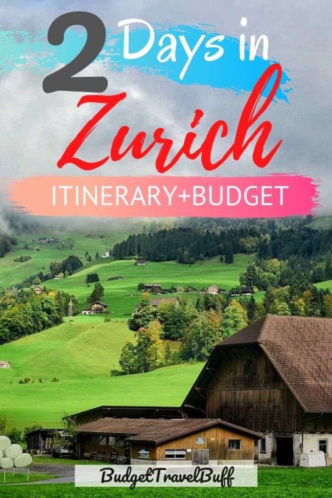 2 days in Zurich Itinerary