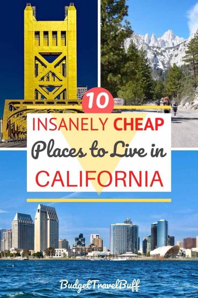 Most affordable places to live in california