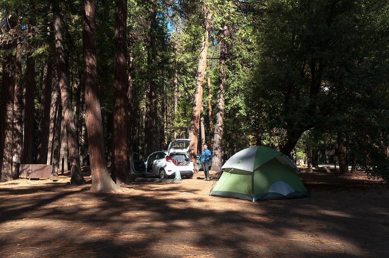 Camping in Yosemite Valley