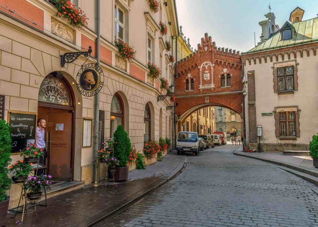 Old Architectural Buildings in Krakow | best places to live in Europe for an American