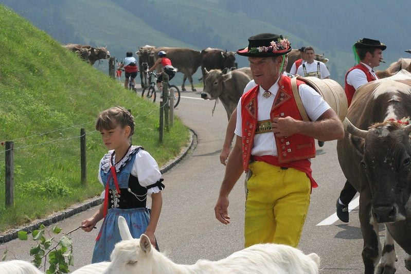 Traditional Dress of Switzerland for Men
