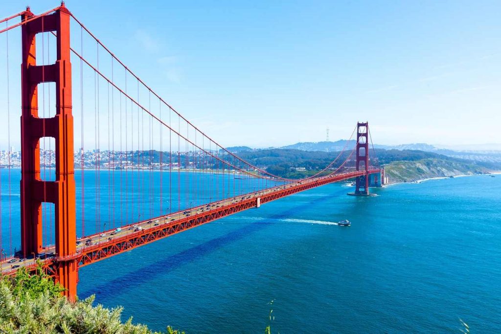Romantic Getaways in California | Golden Gate Bridge