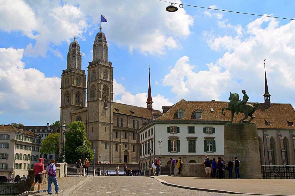 Grossmunster Church in Zurich
