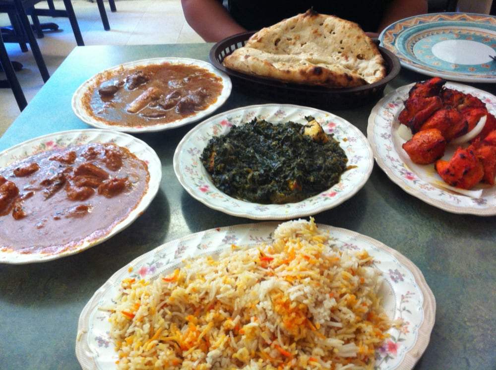 Indian Food in Shalimar Restaurant