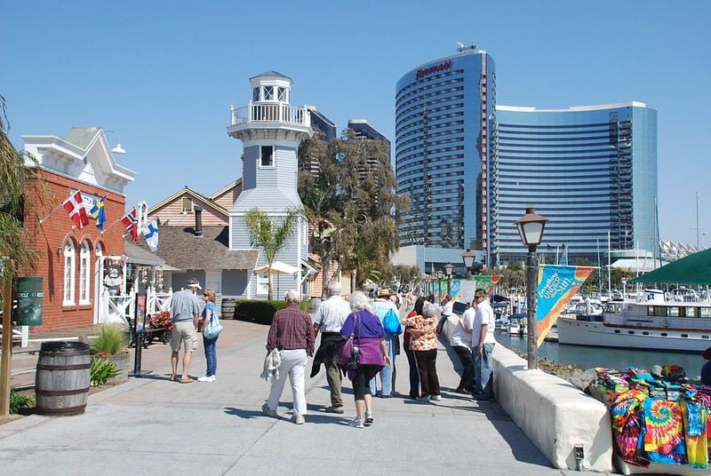 Seaport Village in San Diego