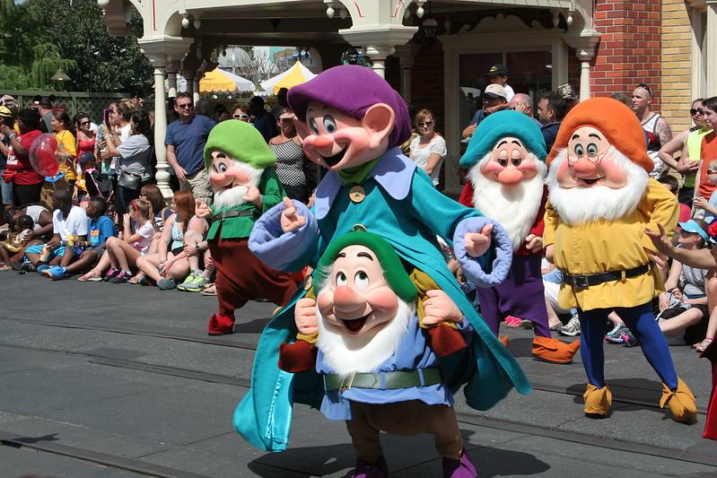Disney Parade in Magic Kingdom