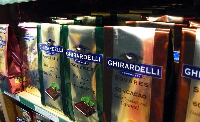 souvenirs in San Francisco | Ghirardelli Chocolate