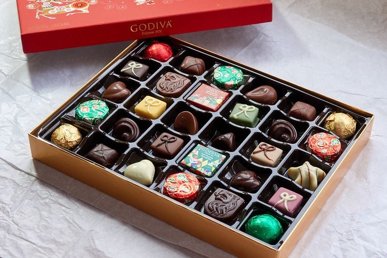 Godiva Chocolate Box | Chocolate in Belgium