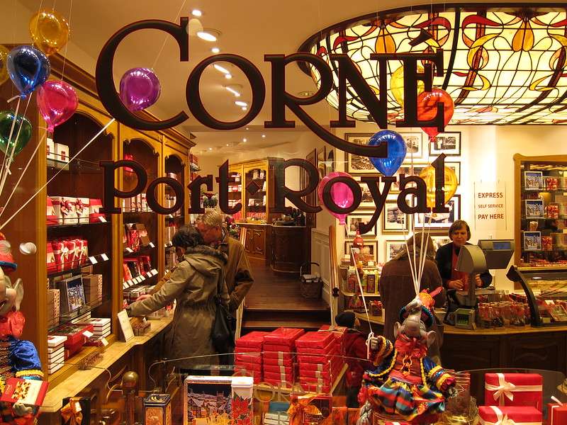 Corne Port Royal Chocolate Shop in Belgium