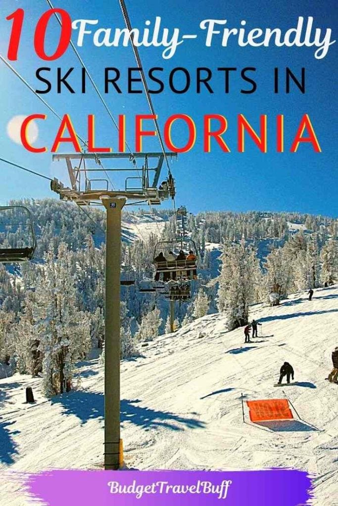 10 best ski resorts in California