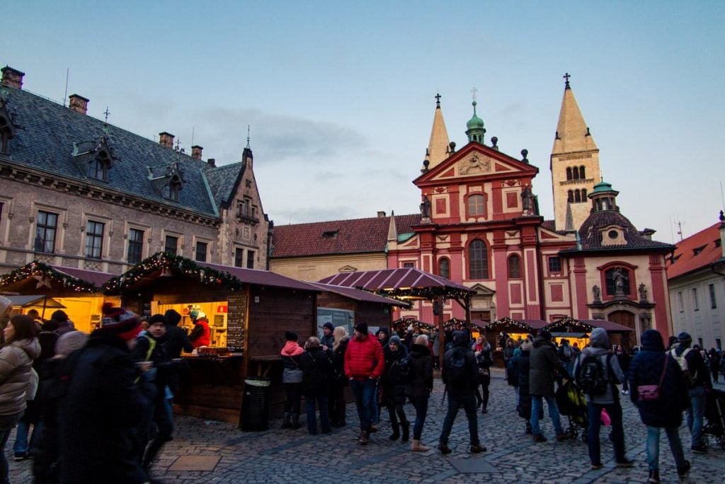 Christmas Market in Prague, Czech Republic