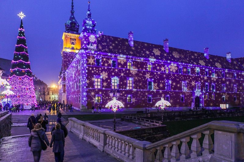 Christmas in Warsaw, Poland