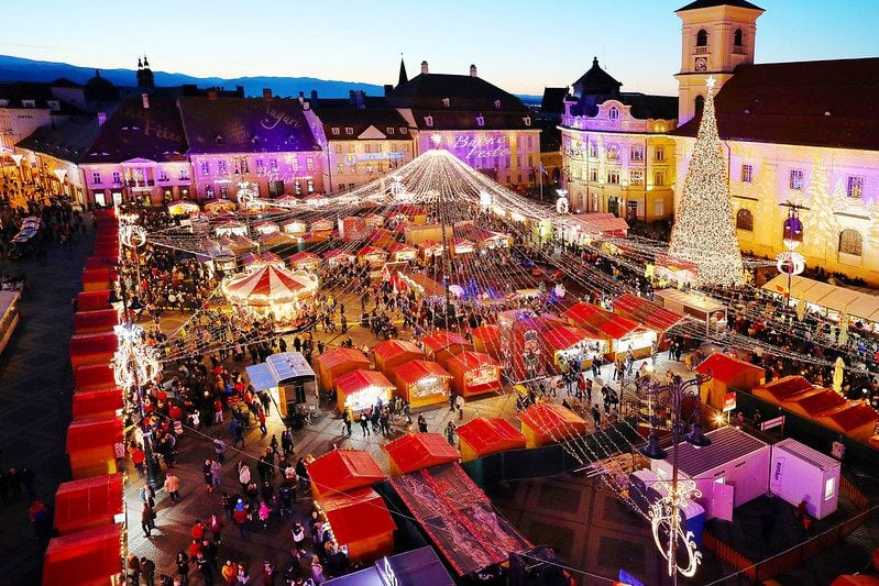 Christmas Market in Sibiu, Romania | Christmas Market in Sibiu, Romania