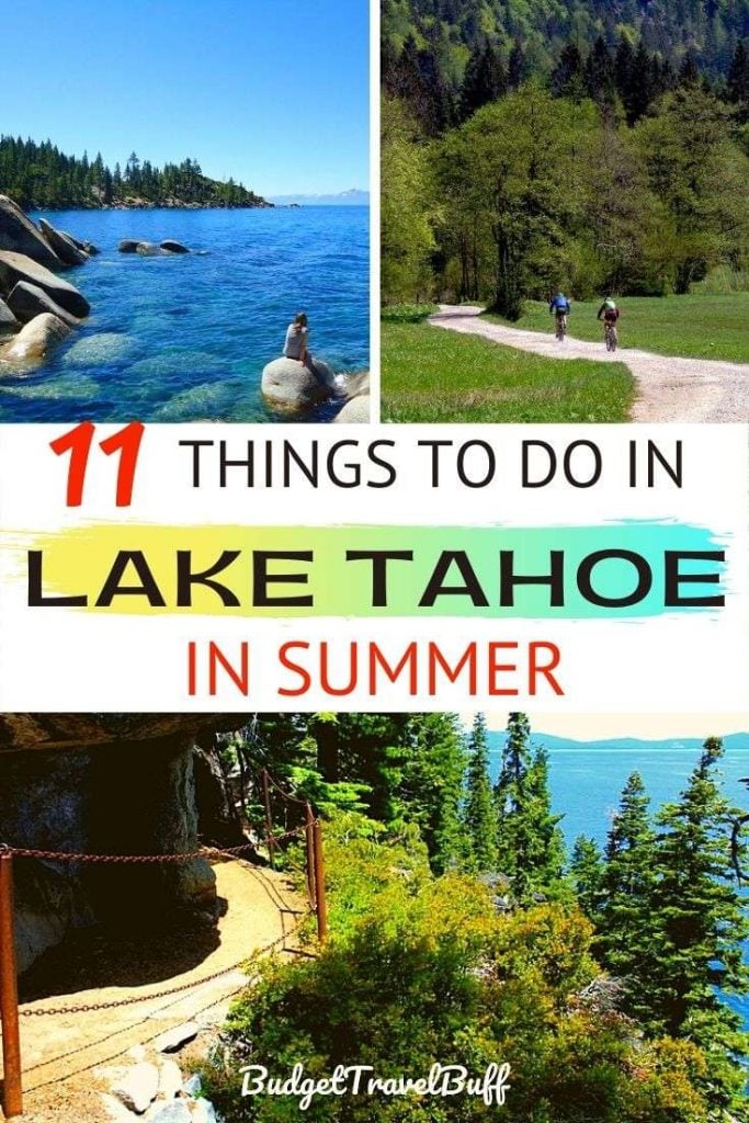 Lake Tahoe in Summer Activities