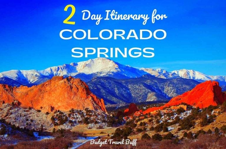 2 Days in Colorado Springs Itinerary for the Perfect Weekend Trip