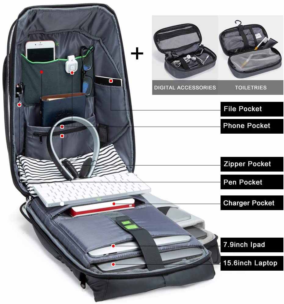 KORIN HiPack Anti Theft Smart Backpack 
