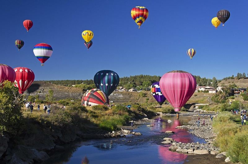 Romantic Hot Air Balloon Ride in Colorado Springs