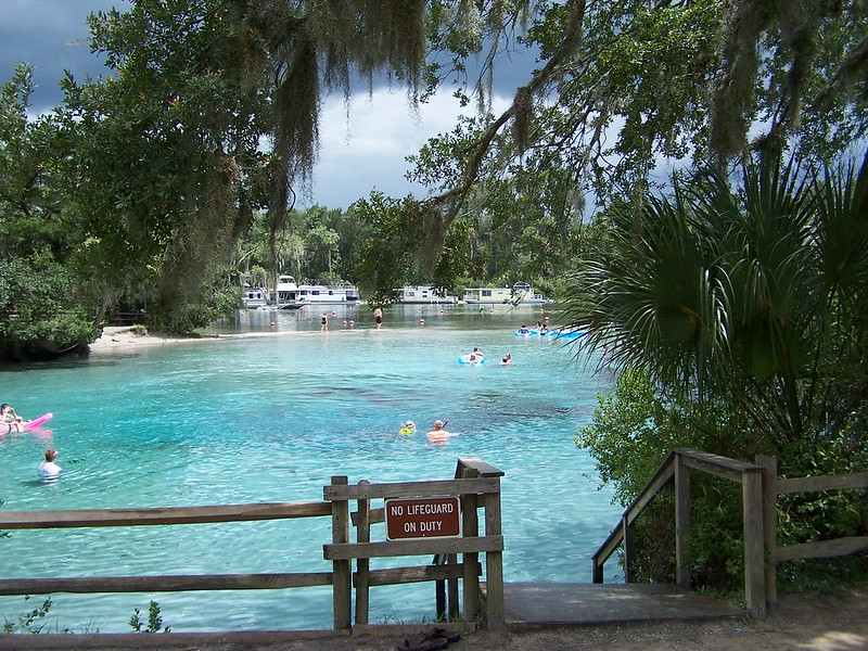 Silver Glen Freshwater  Springs in Florida
