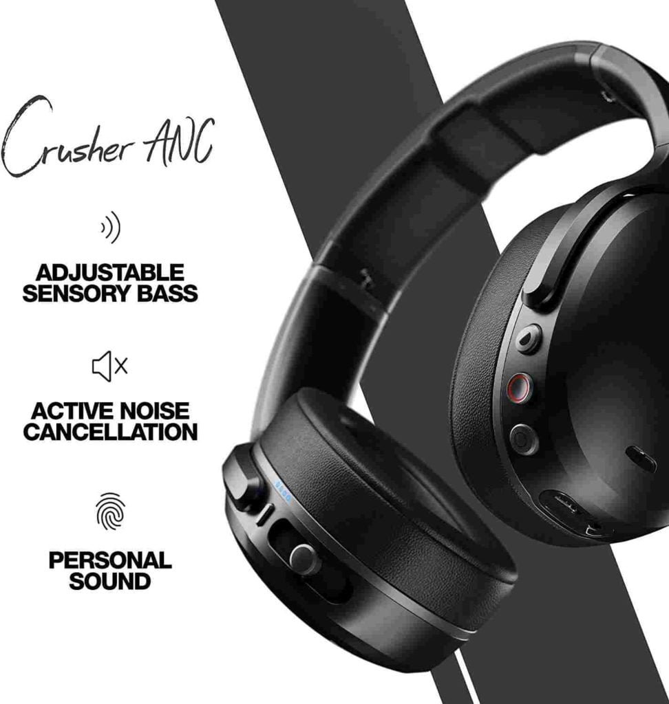 best wireless headphone for teens | Skullcandy Crusher ANC Personalized Noise Canceling Wireless Headphone