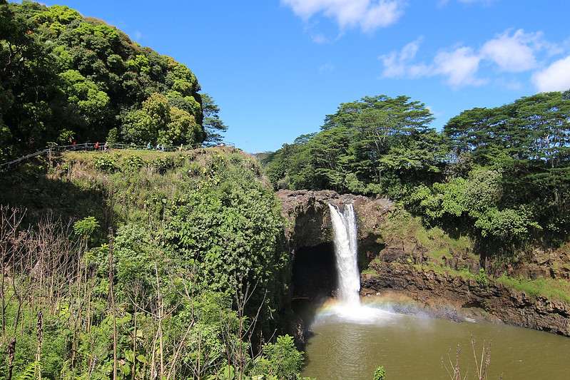 Cheapest Places to Live in Hawaii | Rainbow Falls in Hilo