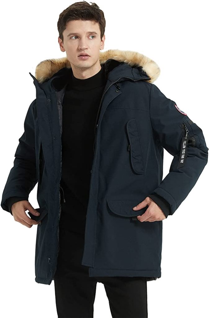 PUREMSX Men's Winter Jacket