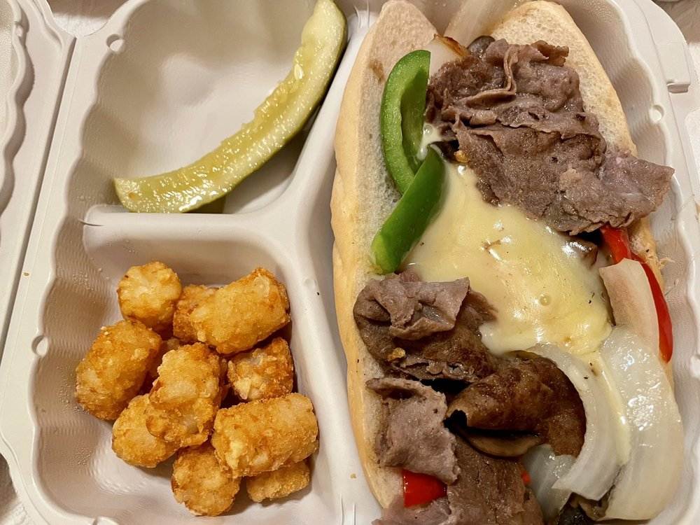 Philly Cheese Steak with Tots
