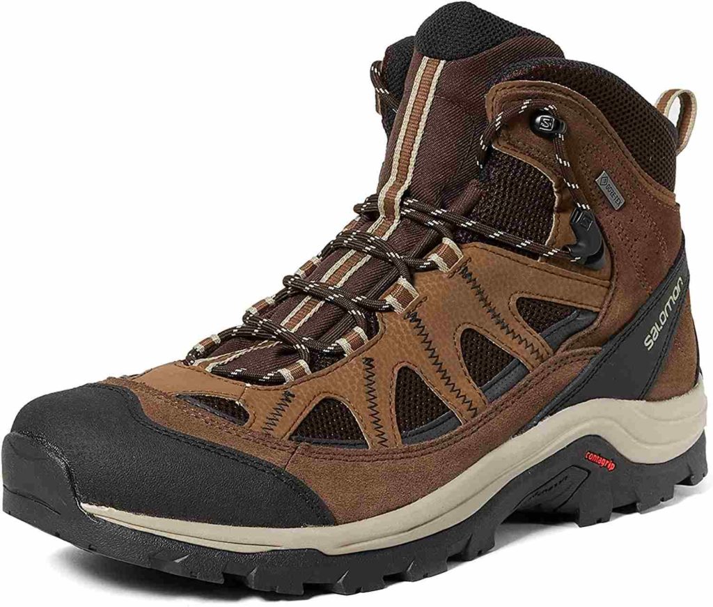 Salomon Men's Authentic Leather & GORE-TEX Backpacking Boots