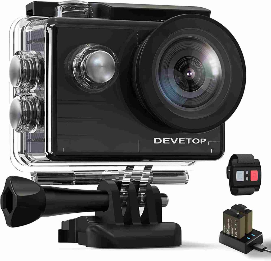 DEVETOP 4K Action Camera