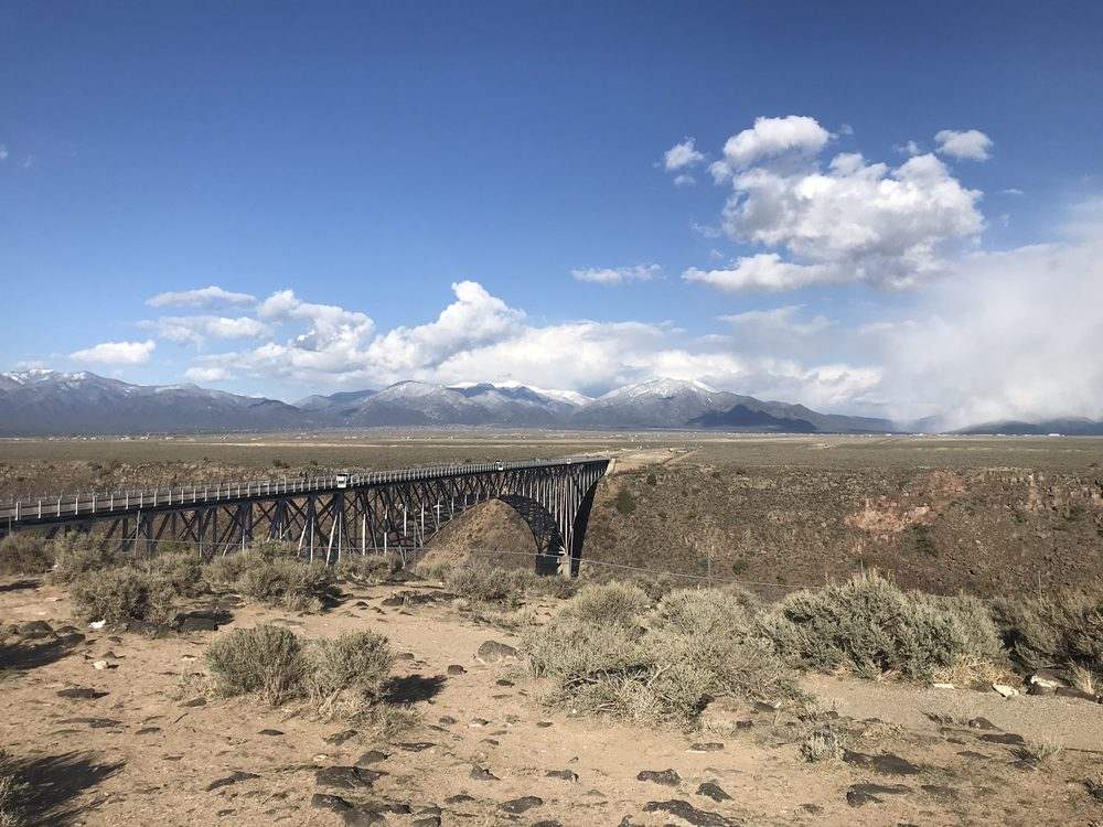 Rio Grande Bridge, Taos, New Mexico, Bungee Jumping near Texas